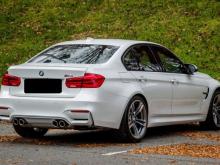BMW M3 Blanc