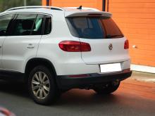 Volkswagen Tiguan R-Line, 2.0 TDI exclusif Blanc