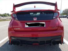 Honda civic type r  Rouge