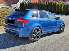 Audi Audi A3 Sportback 2,0 TDI  quattro, 2 x S-line Audi A3 Sportback 2,0 TDI  quattro, 2 x S-line Bleu