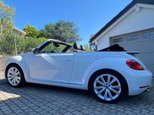 Volkswagen Beetle Cabrio Blanc