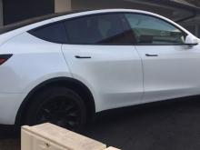 Tesla Model Y Long Range Blanc