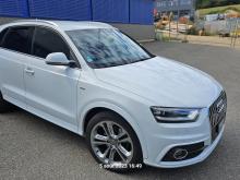 Audi Q3 S-line Audi Q3 S-Line 2.0 tdi Quattro S-Tronic break Blanc