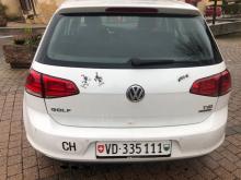 Volkswagen golf comfortline  1.4 TSI 5 Blanc