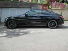 Mercedes-Benz C 180 AMG Line Coupé  Noire