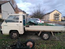 Mitsubishi L 300 2.5D Pont alu Blanc