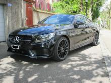Mercedes-Benz C 180 AMG Line Coupé  Noire