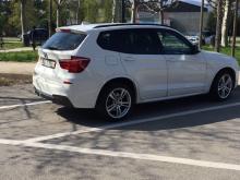 BMW X3 20d Blanc