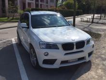 BMW X3 20d Blanc