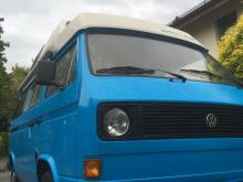 Volkswagen T3 Camping Bleu