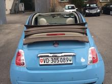 FIAT 500 C 1.2 Bleu