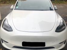 Tesla Model Y Long Range Blanc