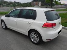 Volkswagen golf 189ch Blanc