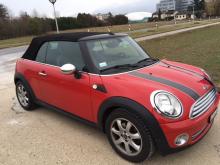 MINI cooper  cabriolet  Rouge