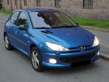 Peugeot 206 1.6 TDI 105CV 2008 Bleu