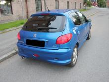 Peugeot 206 1.6 TDI 105CV 2008 Bleu