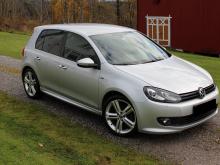 Volkswagen volwsagen golf Bien plase Gris